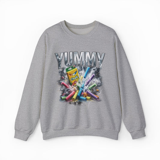 Yummy Chalk Vintage Rap Crewneck