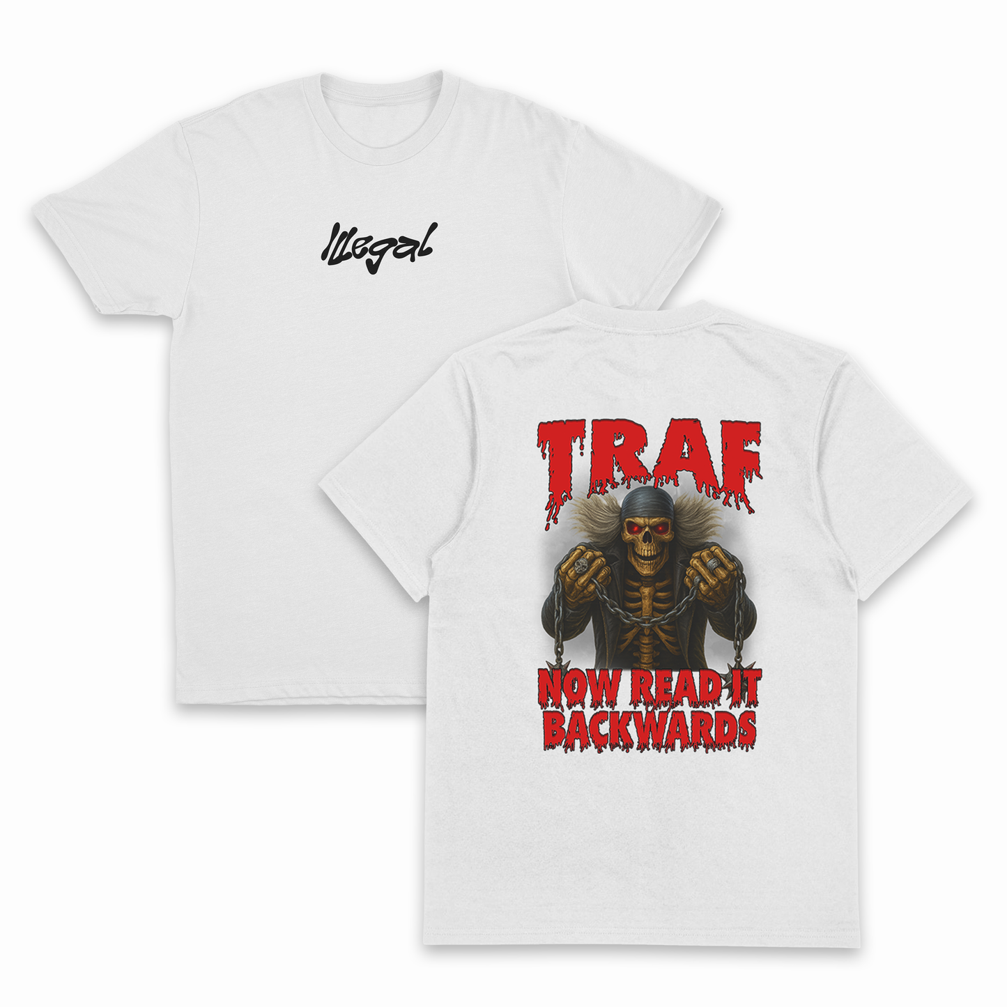 TRAF T-Shirt (Backprint)