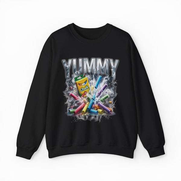 Yummy Chalk Vintage Rap Crewneck