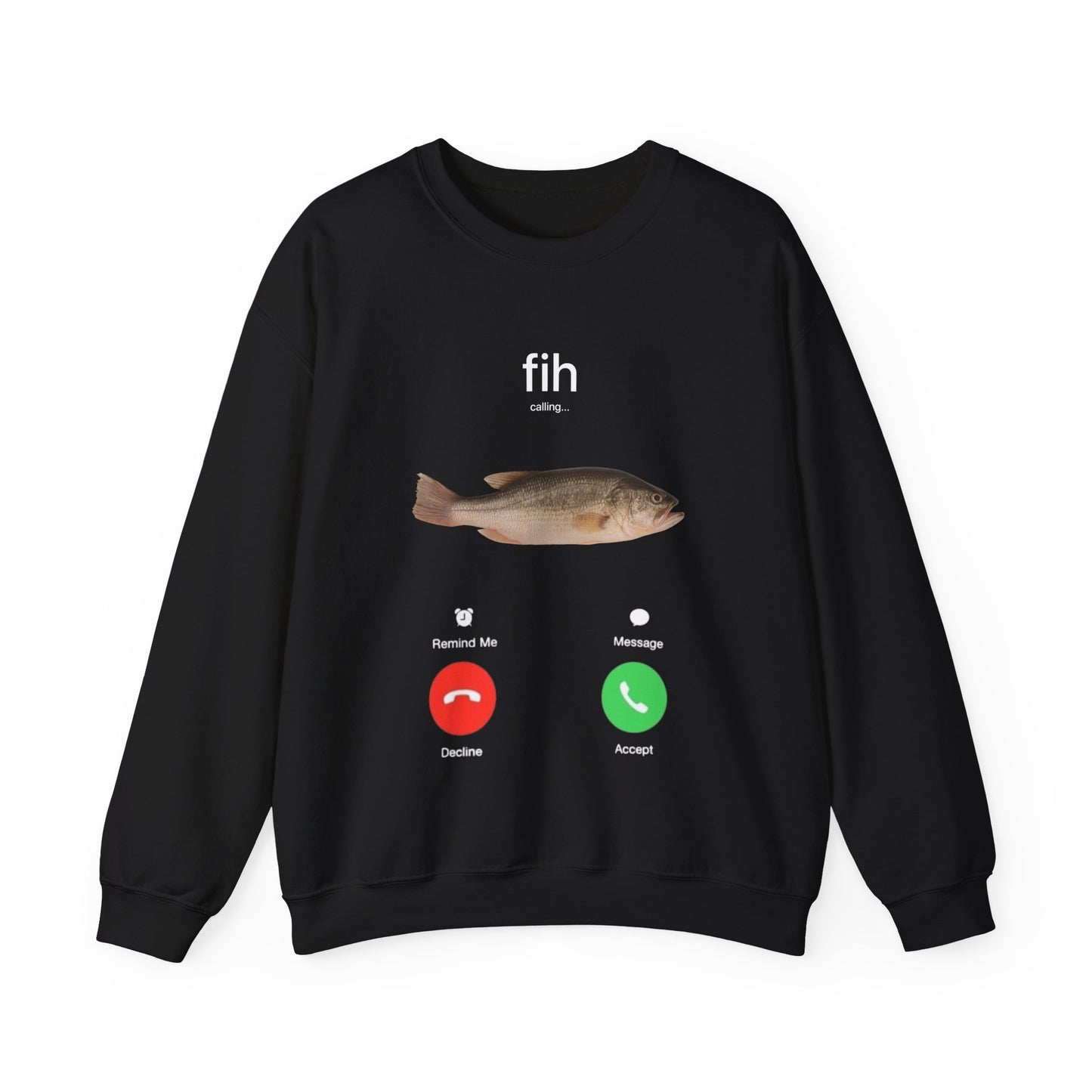 Fih Phone Call Crewneck