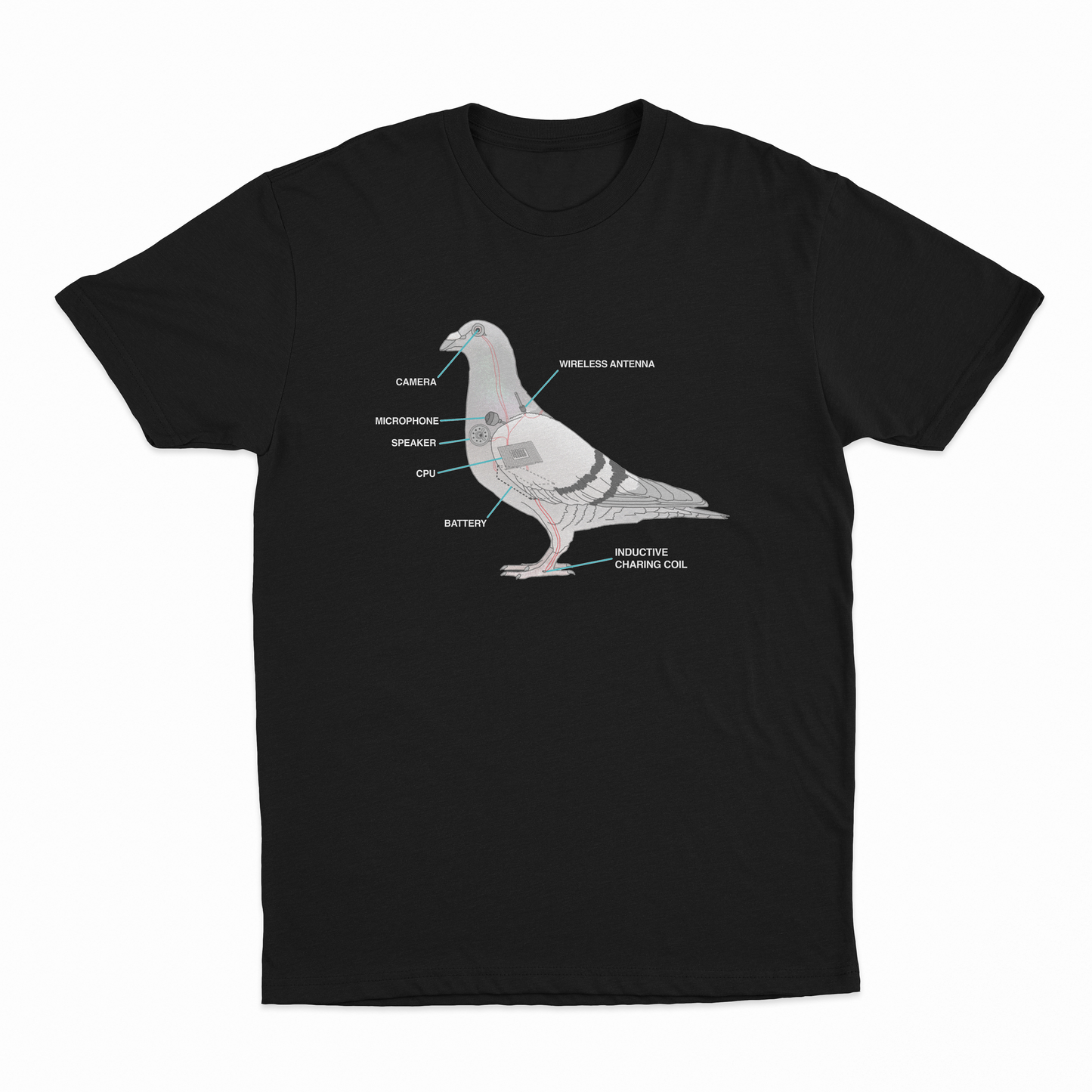 Bird Diagram T-Shirt
