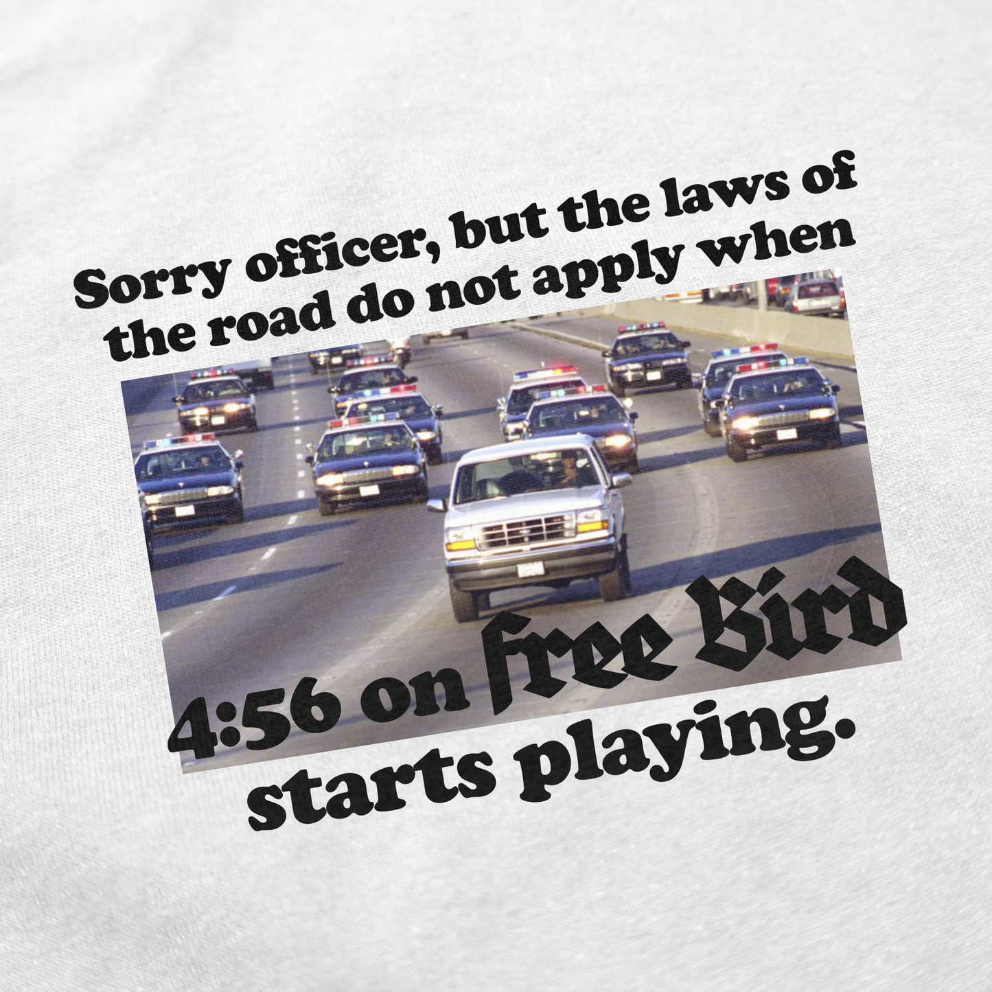 O.J. Simpson Free Bird T-Shirt