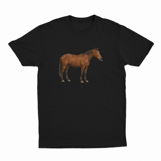 Horse Smoking Cigarette T-Shirt