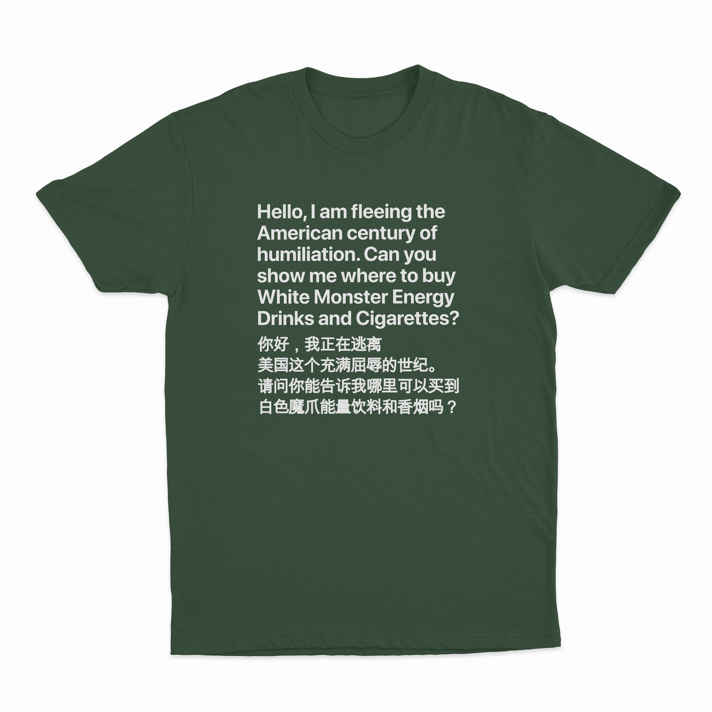 Hello, I Am Fleeing The American Century Of Humiliation T-Shirt