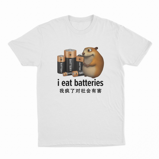 I Eat Batteries T-Shirt