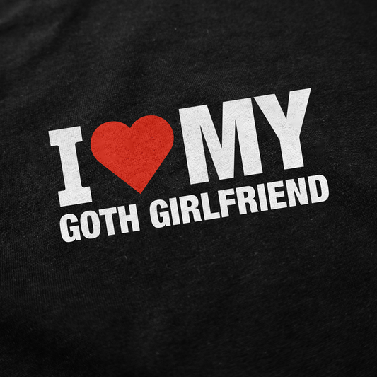 I Heart My Goth Girlfriend T-Shirt