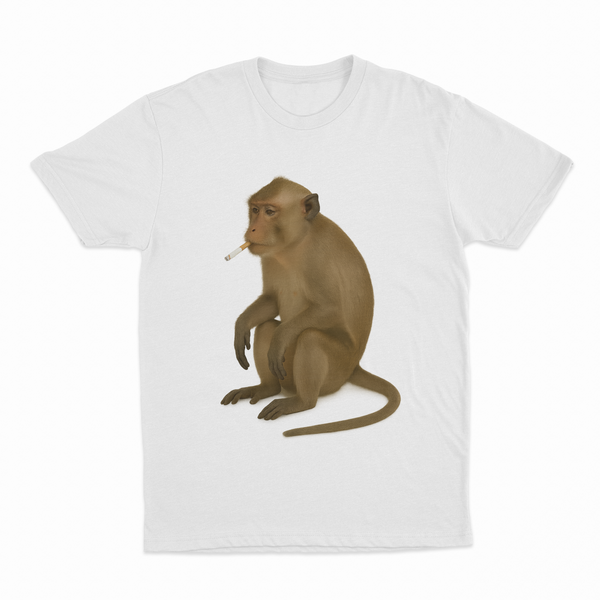 Monkey Smoking Cig