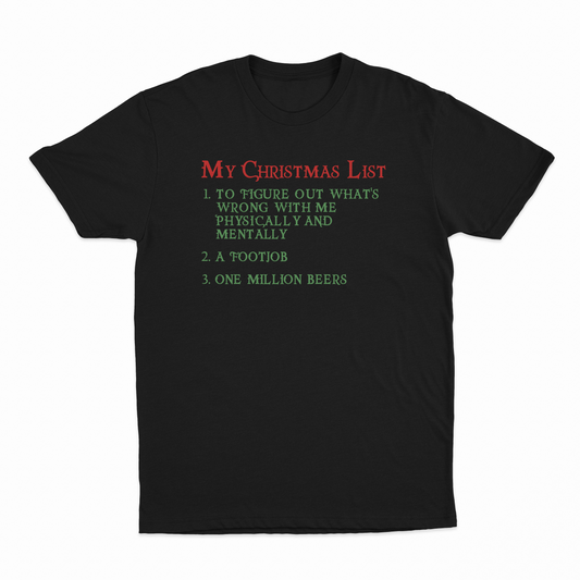 My Christmas List T-Shirt