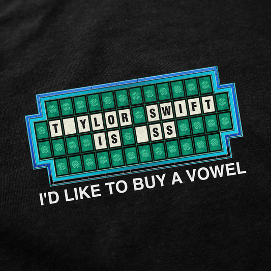 I'd Like To Buy A Vowel T-Shirt