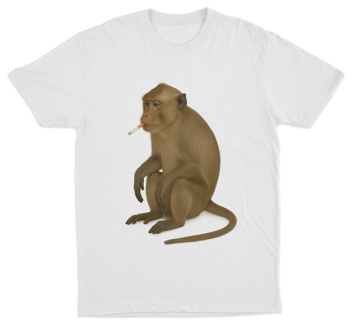 Monkey Smoking Cigarette T-Shirt