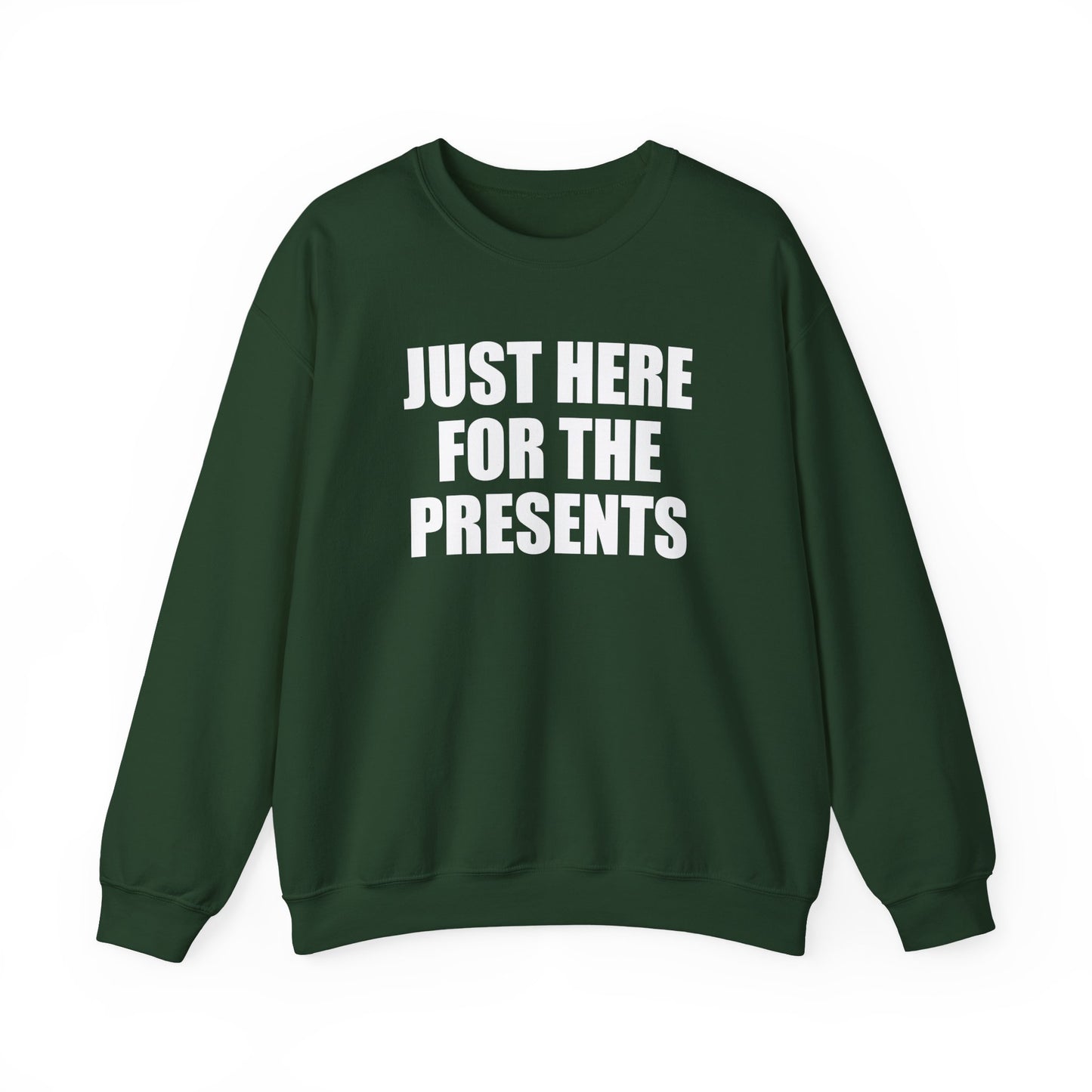 Just Here For The Presents Crewneck
