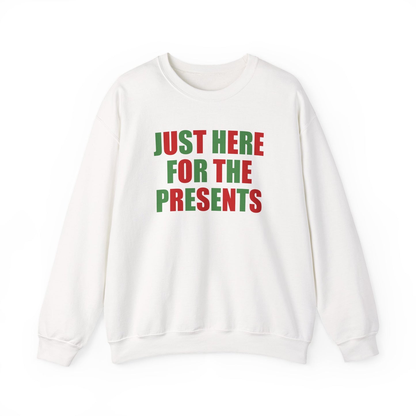 Just Here For The Presents Crewneck