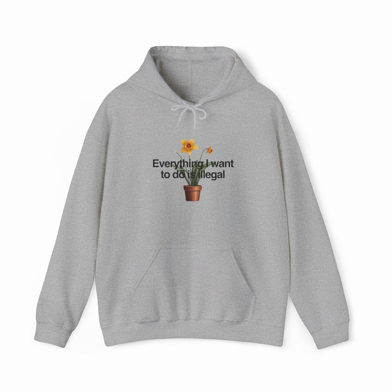 Everything I Want To Do Is Illegal Hoodie