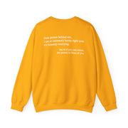 Dear Person Behind Me Horny Crewneck
