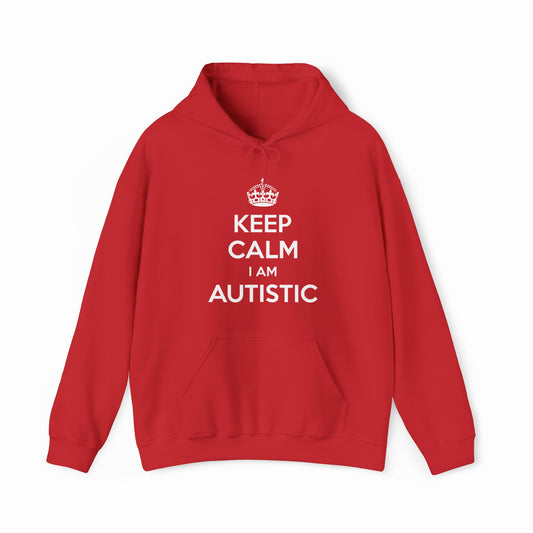 Keep Calm I Am Autistic Hoodie