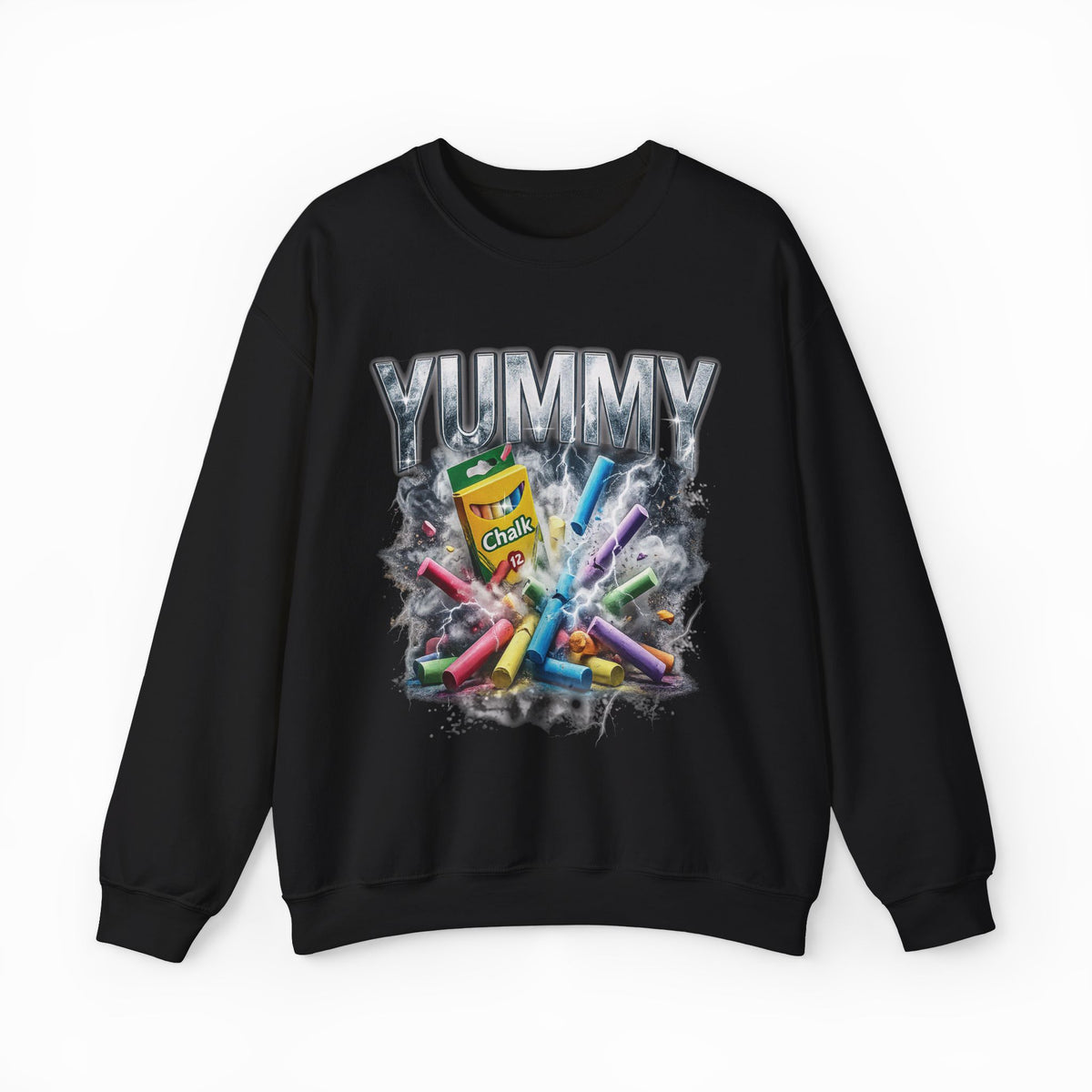 Yummy Chalk Vintage Rap Crewneck