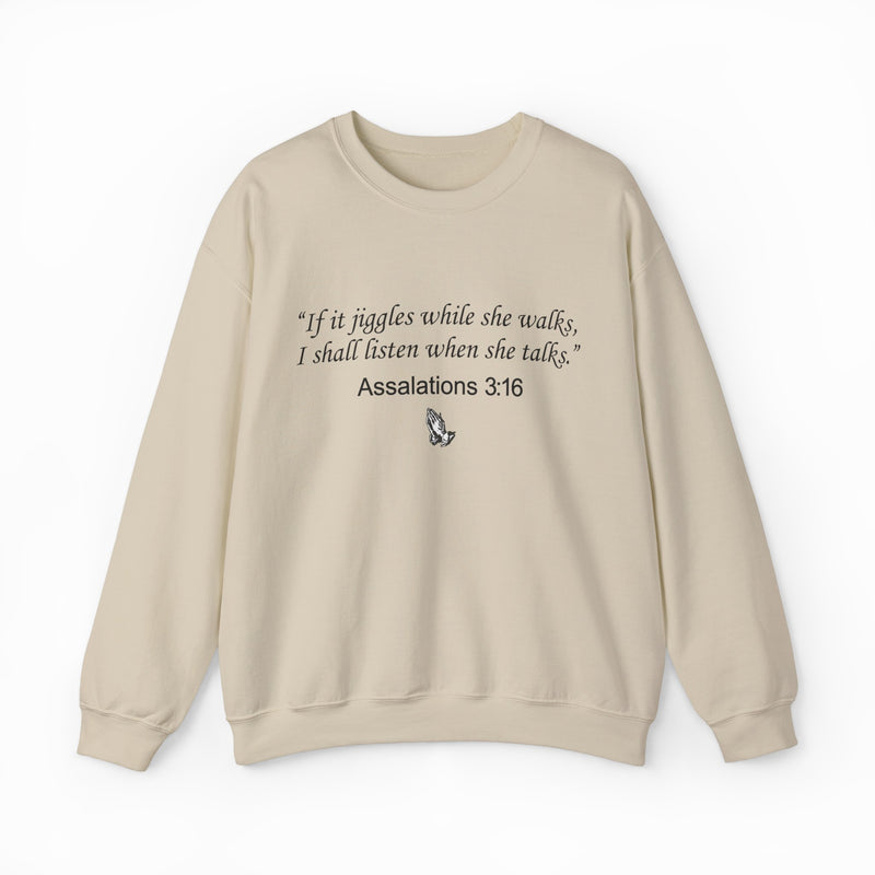 Assalatison 3:16 Crewneck