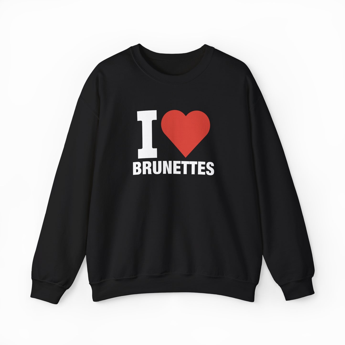 I Heart Brunettes Crewneck