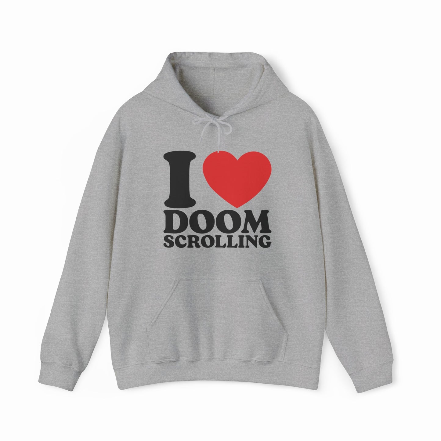 I Heart Doom Scrolling Hoodie