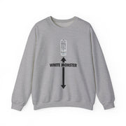 White Monster Crewneck