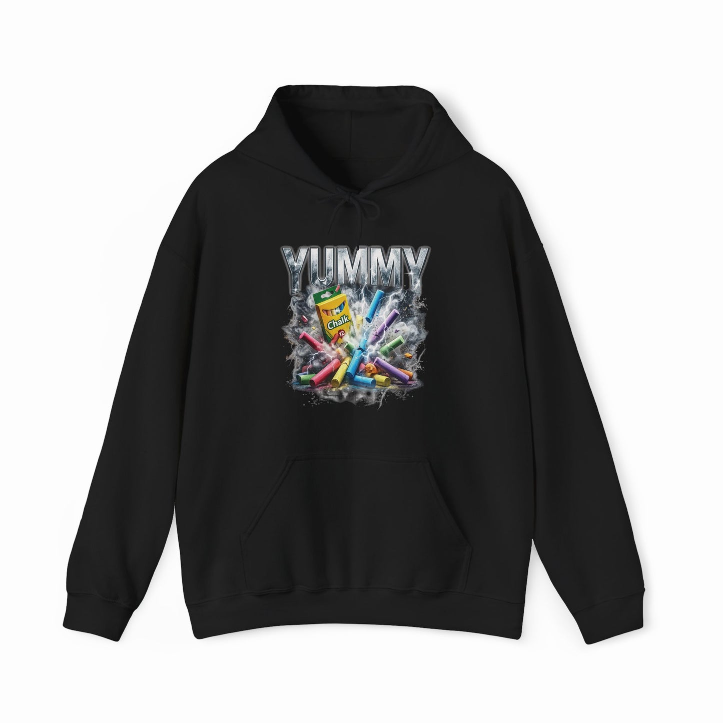 Yummy Chalk Vintage Rap Hoodie