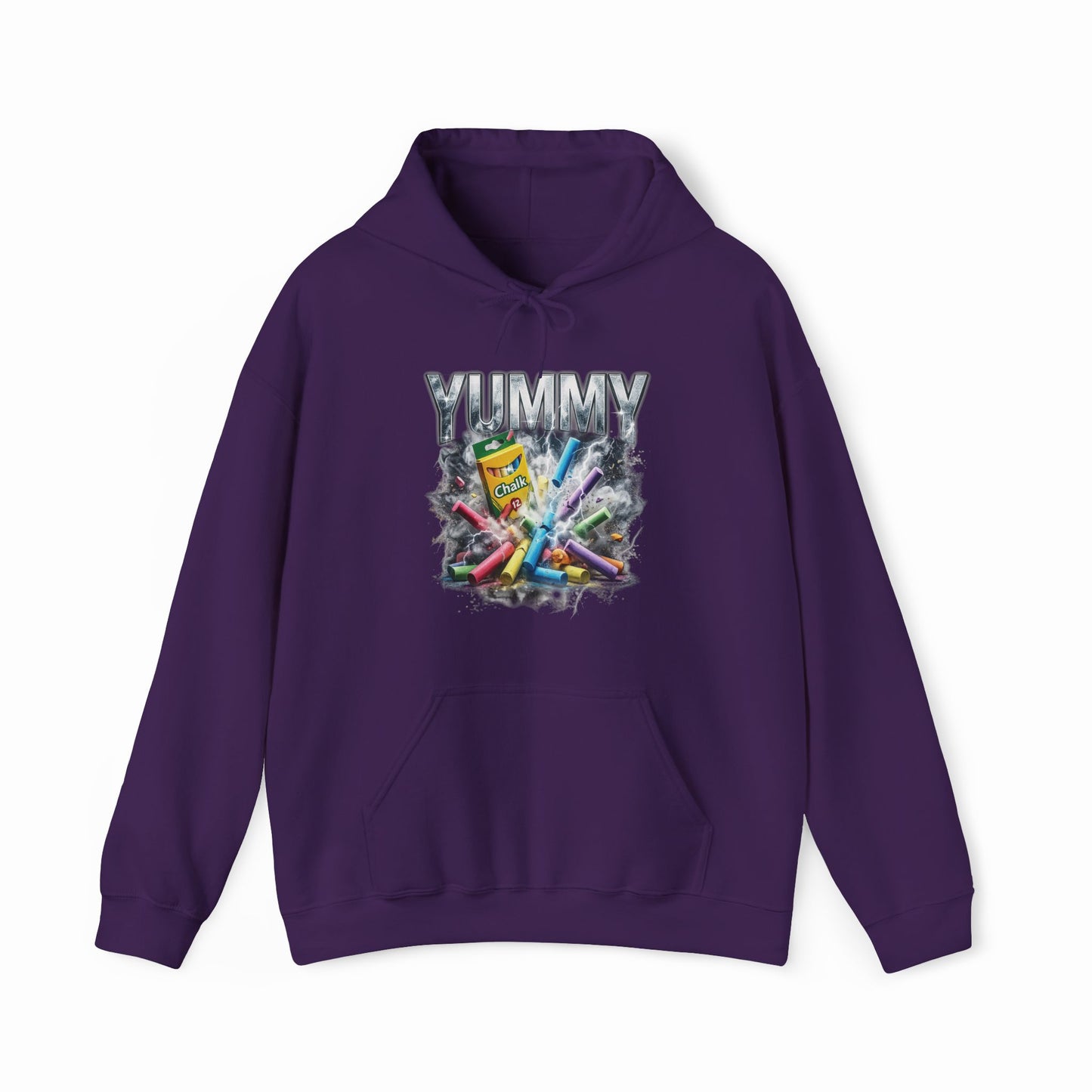 Yummy Chalk Vintage Rap Hoodie