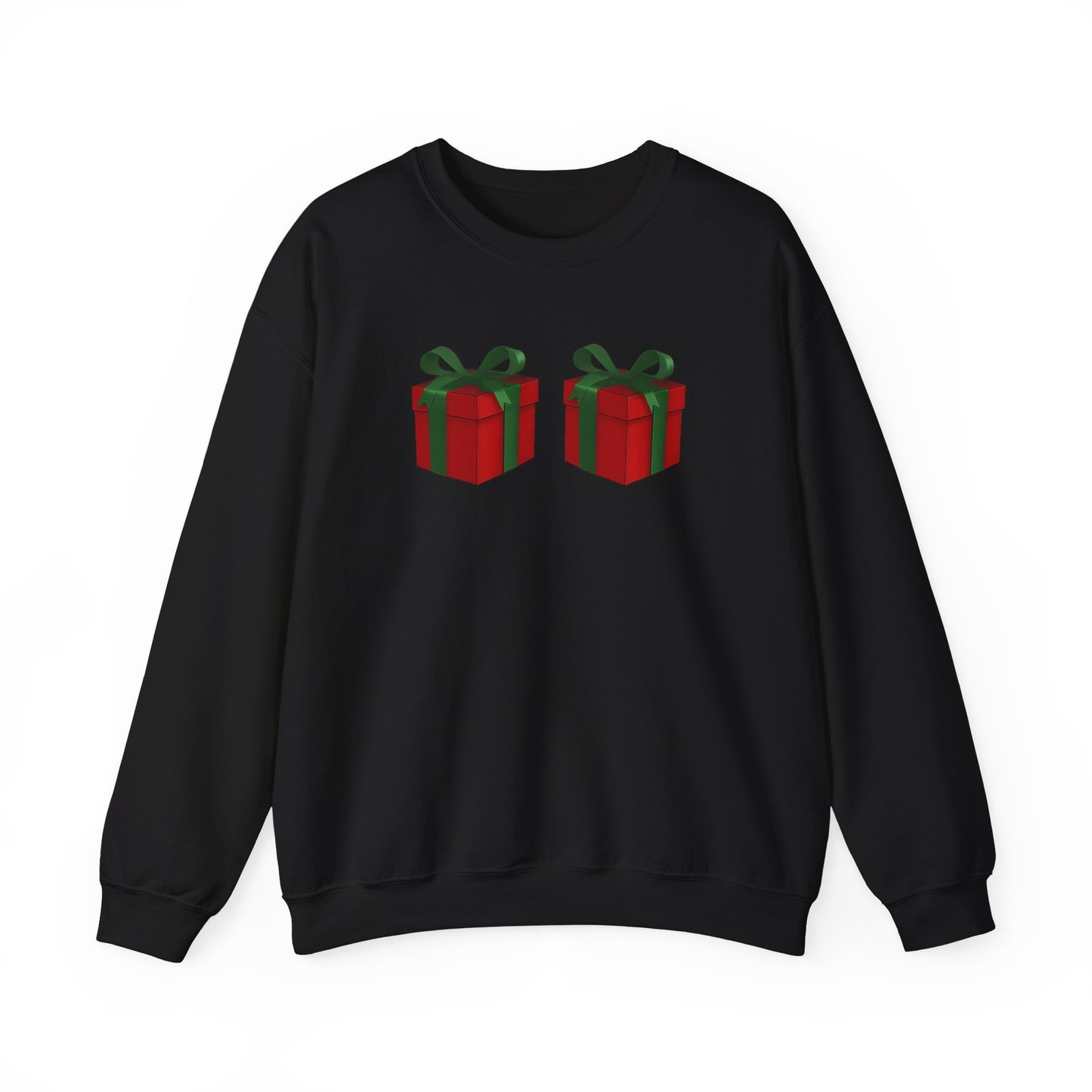 Presents Over Boobs Crewneck