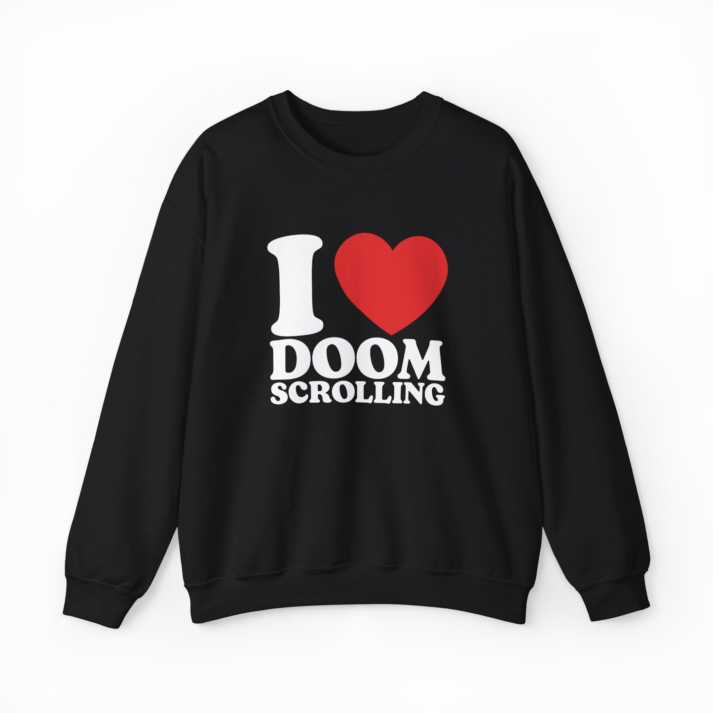 I Heart Doom Scrolling Crewneck