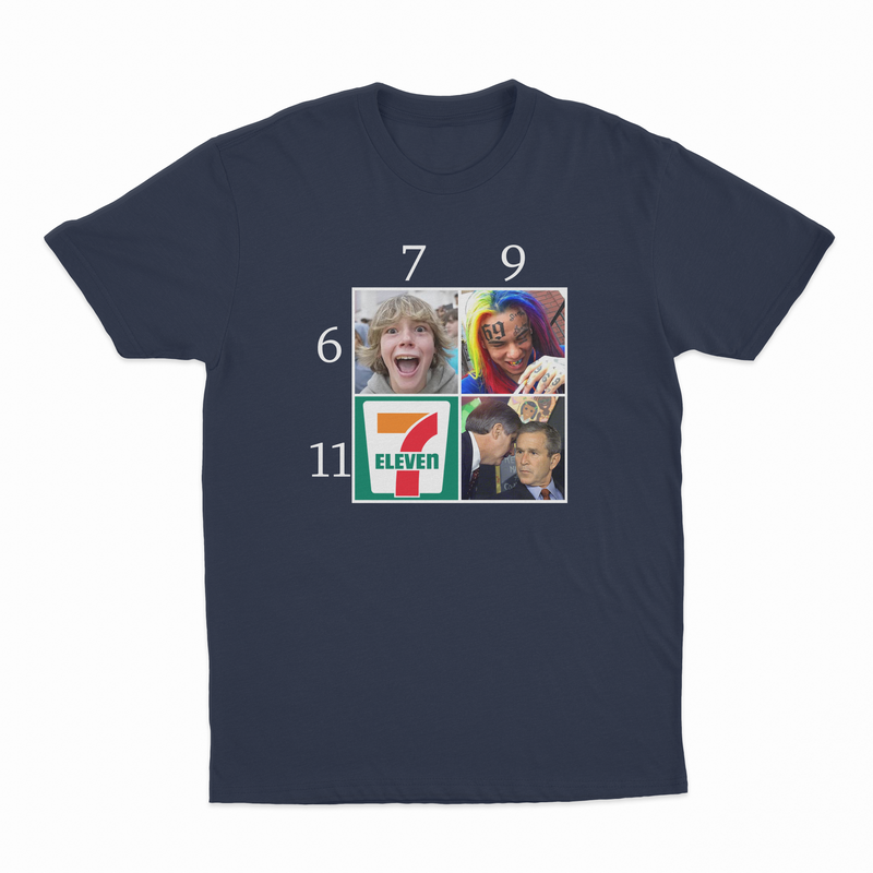 67 69 711 911 T-Shirt