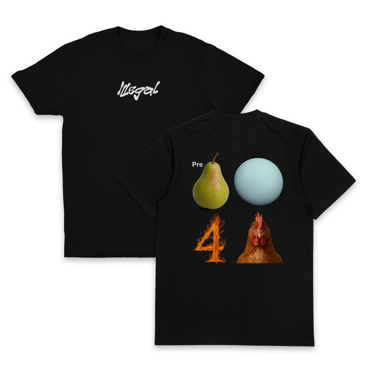 Prepare Uranus For Cock T-Shirt (Backprint)