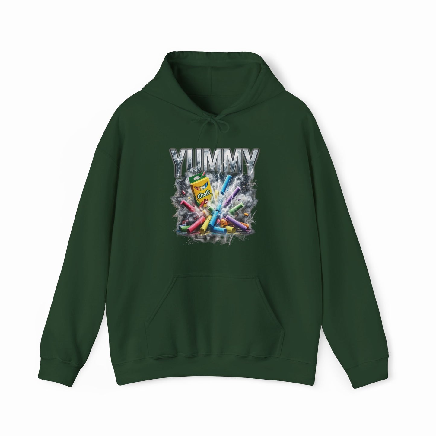 Yummy Chalk Vintage Rap Hoodie