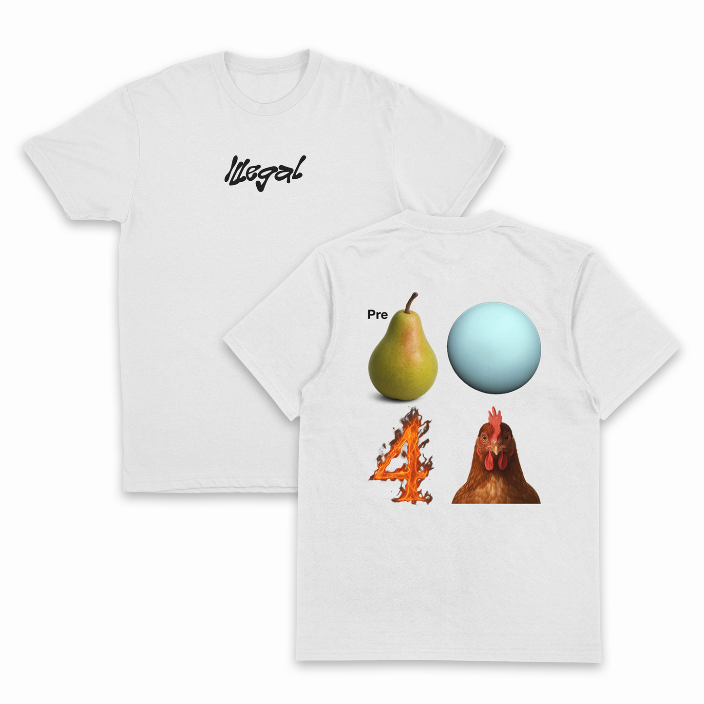 Prepare Uranus For Cock T-Shirt (Backprint)