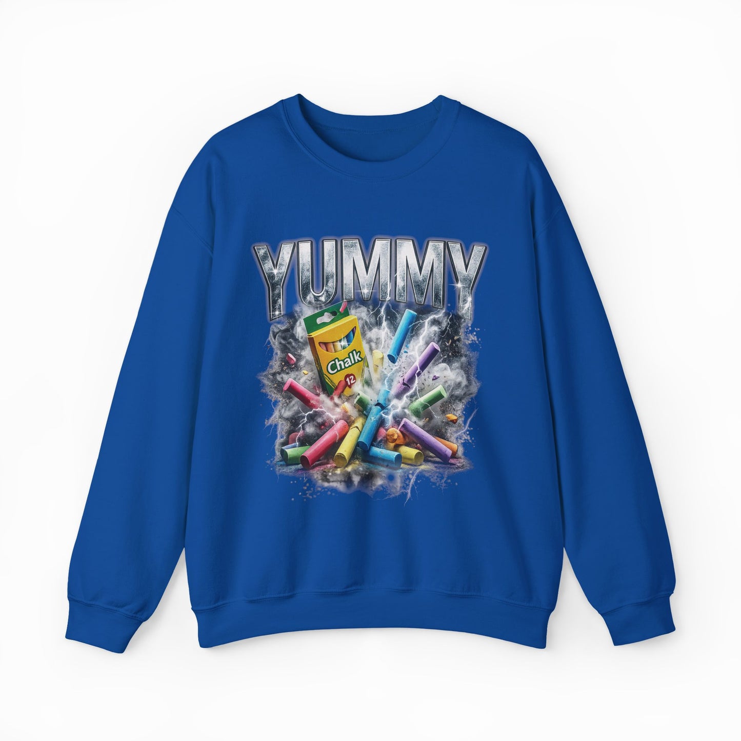 Yummy Chalk Vintage Rap Crewneck
