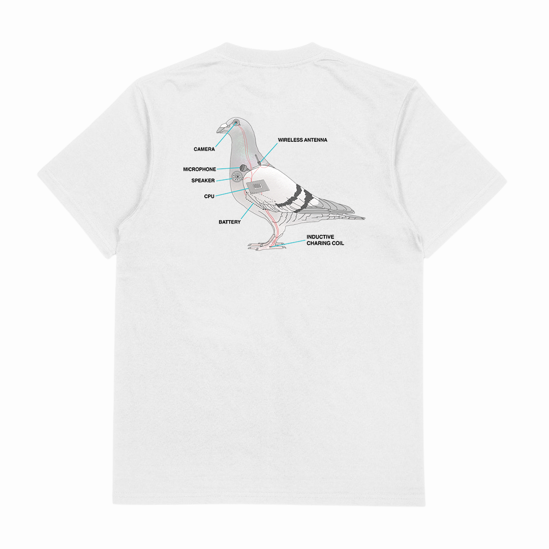 Bird Diagram T-Shirt (Backprint)
