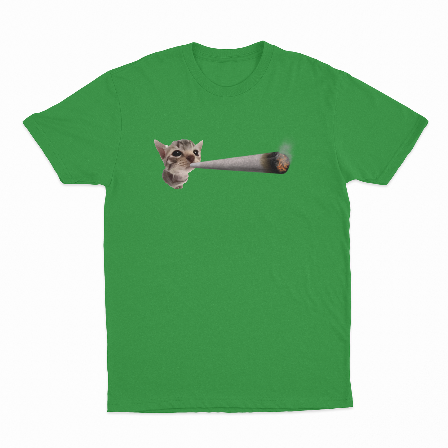 Cat Smoking Joint T-Shirt