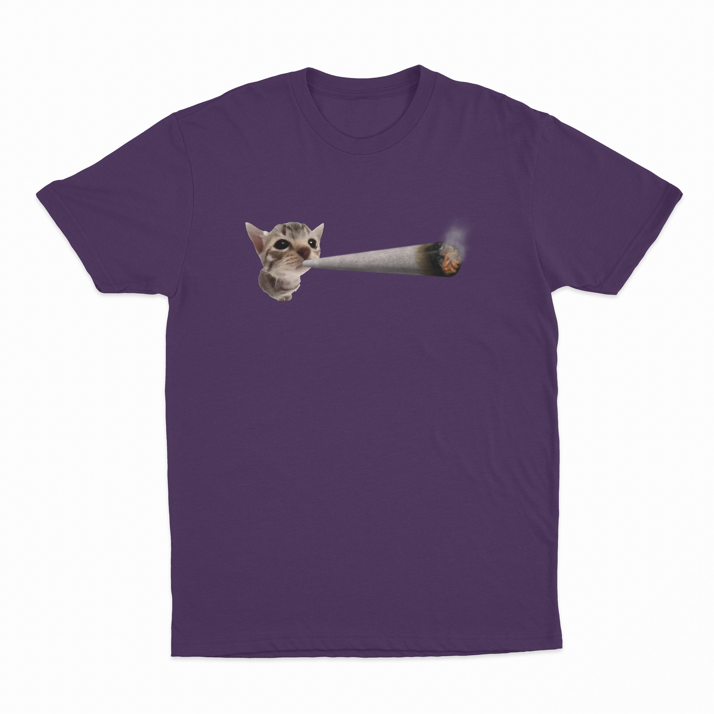 Cat Smoking Joint T-Shirt