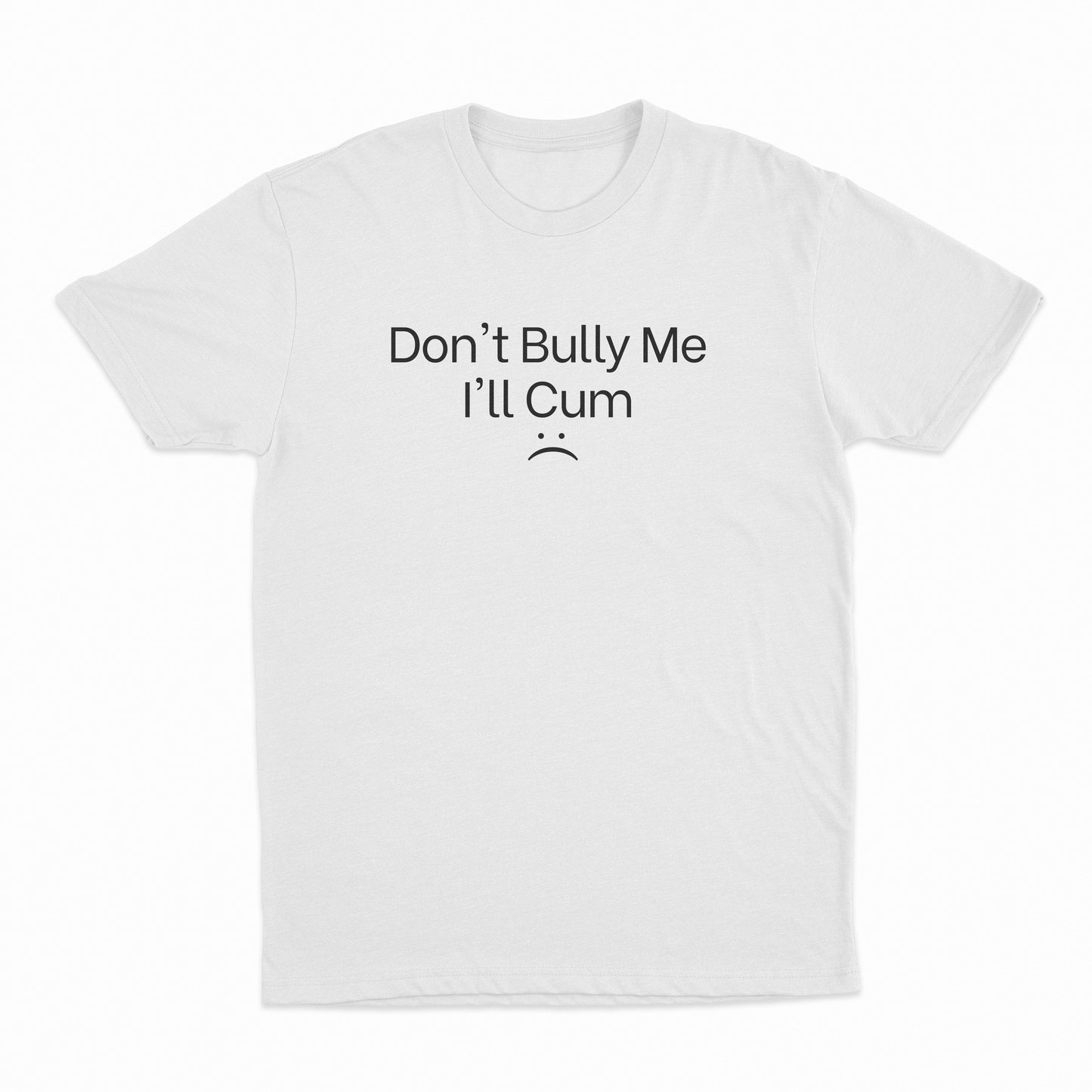 Don't Bully Me I'll Cum :( T-Shirt