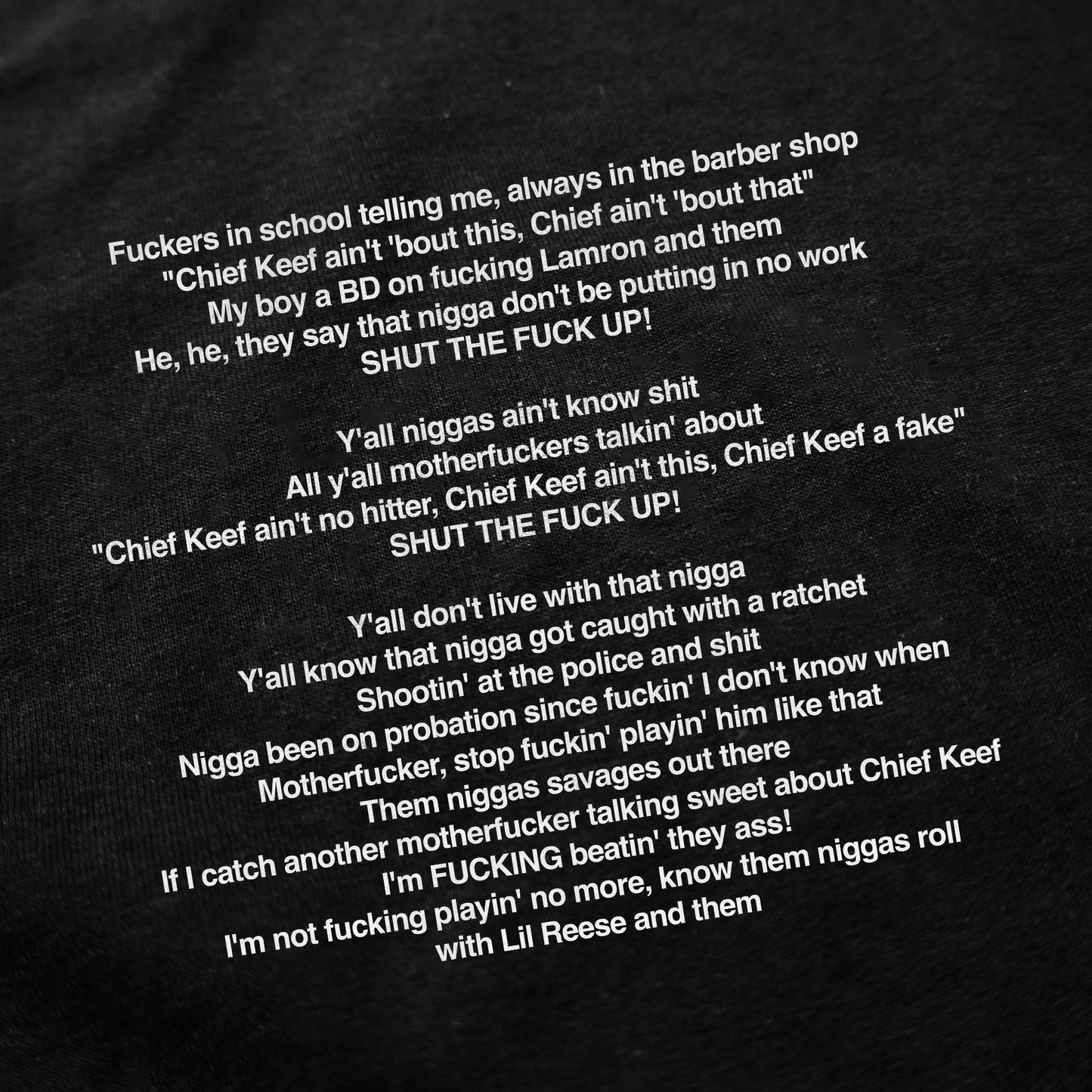 Chief Keef Love Sosa Intro T-Shirt