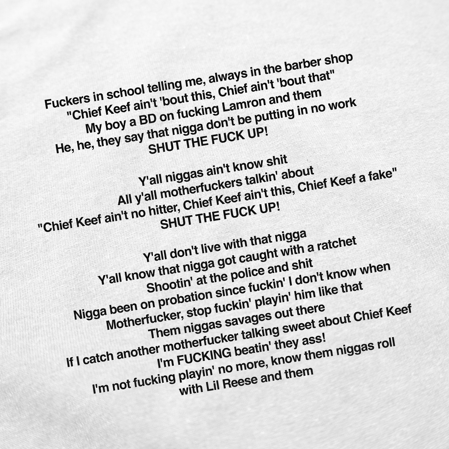 Chief Keef Love Sosa Intro T-Shirt