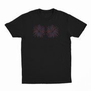 Fireworks Over Boobs T-Shirt