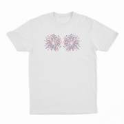 Fireworks Over Boobs T-Shirt
