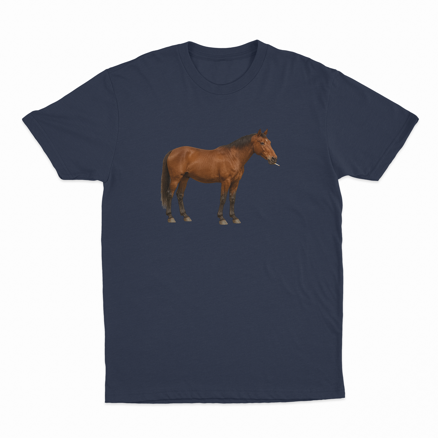 Horse Smoking Cigarette T-Shirt