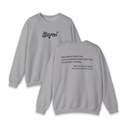 Dear Person Behind Me Horny Crewneck