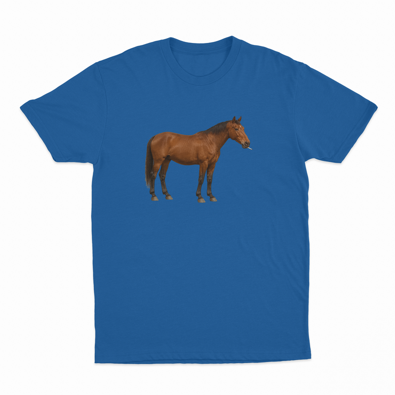 Horse Smoking Cigarette T-Shirt