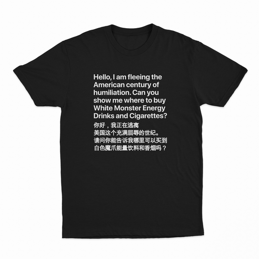 Hello, I Am Fleeing The American Century Of Humiliation T-Shirt