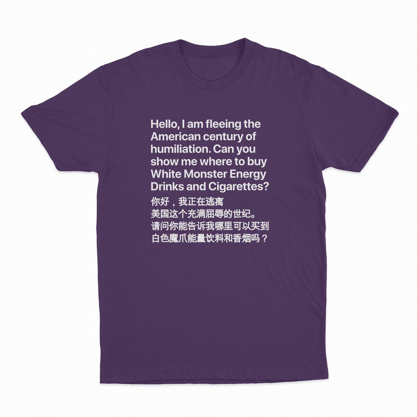 Hello, I Am Fleeing The American Century Of Humiliation T-Shirt