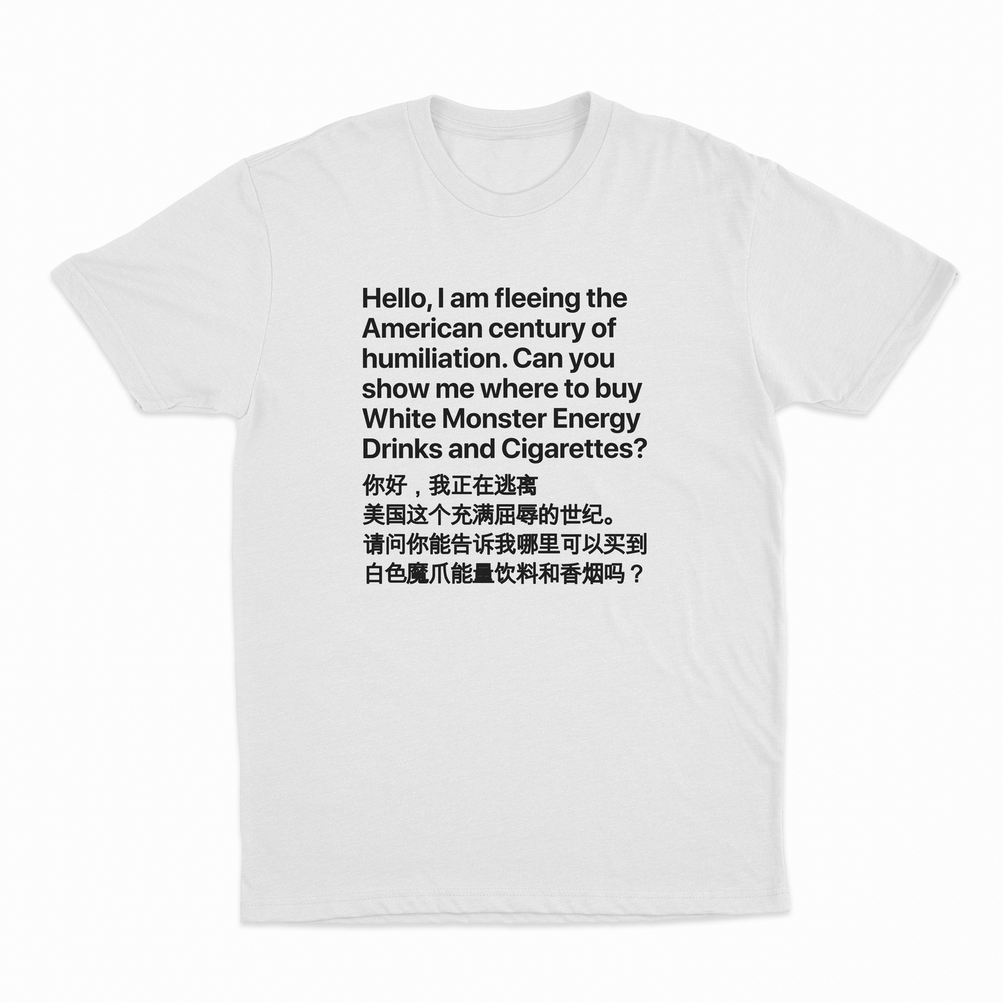 Hello, I Am Fleeing The American Century Of Humiliation T-Shirt