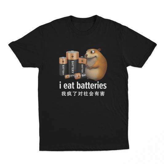 I Eat Batteries T-Shirt