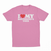 I Heart My Boyfriend's Toes T-Shirt