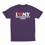 I Heart My Boyfriend's Toes T-Shirt